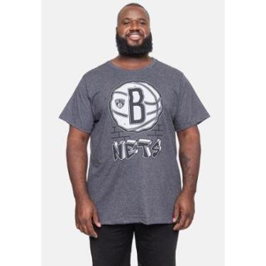 Imagem de Camiseta NBA Plus Size Top Scorer Brooklyn Nets Masculino-Masculino