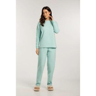Imagem de Conjunto Pijama Soft Fleece Térmico Feminino-Feminino
