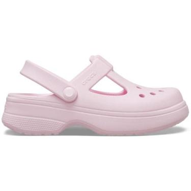 Imagem de Sandália Crocs Classic Y Jane Clog T Pink Milk, Pink milk, 22