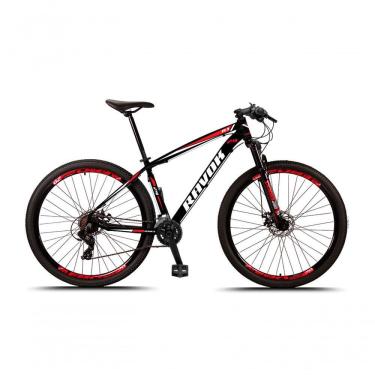 Imagem de Bicicleta Bike Aro 29 Alumínio 21 Velocidades Shimano Suspensão Freio A Disco Cor: Vermelho Tam: 19"