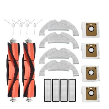 Imagem de Accessories Compatible With Dreame Bot D10 Plus RLS3D Robot Vacuum Cleaner Hepa Filter Mop Main Side Brush Dust Bag Replacement Parts(Chocolate)