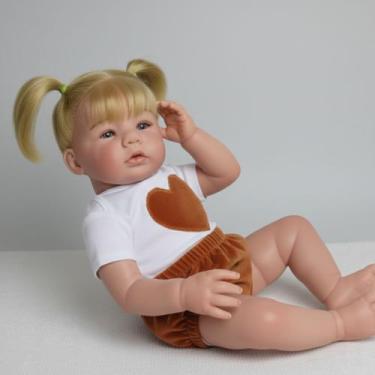 Imagem de Bebê reborn menina corpo de pano realista membros inteiros - ACESSÓRIO