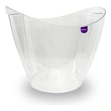 Imagem de 2X Balde De Gelo Acrílico Cristal 7,5 Litros Champanheira