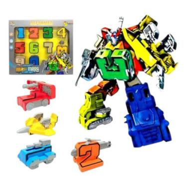 Imagem de Brinquedo Super Transformers - Aprendendo Números Brincando Numeros em