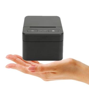 Imagem de Impressora TéRmica De Recibos, ImpressãO Totalmente AutomáTica, Impressora De Mesa De 57 * 50mm, Adequada Para Lojas De Varejo/Supermercados/Lojas De Roupas