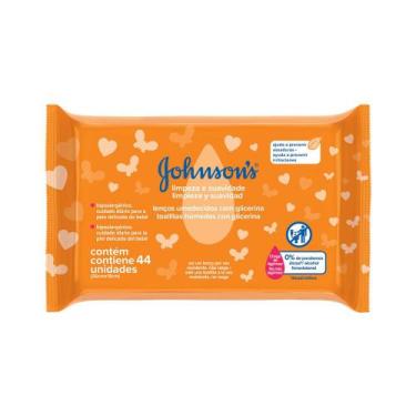 Imagem de Lenços Umedecidos Johnson's Baby Limpeza e Suavidade 44 Unidades - Joh