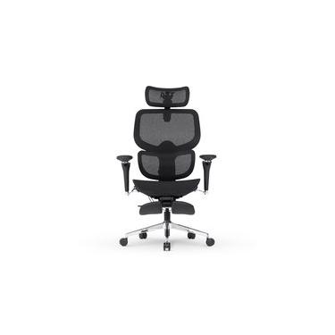 Imagem de Cadeira Office DT3 Ergonomie FT, Até 160kg, Reclinável, Braço 5D, Cilindro de Gás Claase 4, Preto - 14435-7