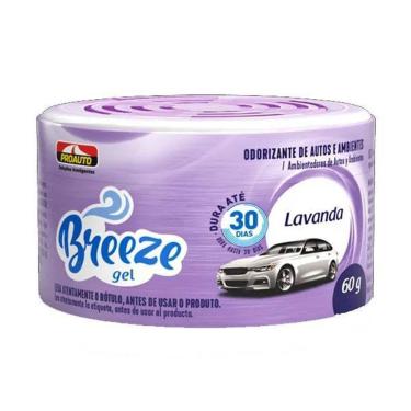 Imagem de Odorizante Gel Lavanda 60grs Breeze - Proauto
