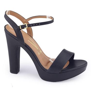 Imagem de Sandália Fem Meia Pata Vizzano 6292.200 salto alto grosso