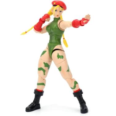 Imagem de Boneco Cammy White Street Fighter 2 Jada Toys Articulada