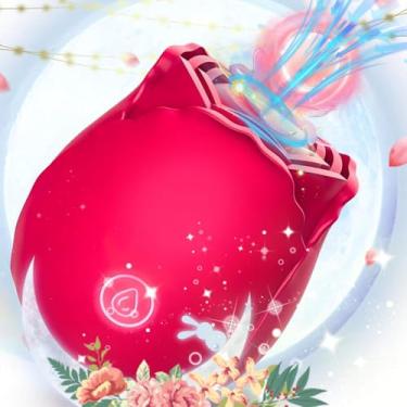 Imagem de Roses Toy 2025 Enhanced Clitioral Sucker Vibrador Feminino Poderoso Viboator Rosa Silencioso Viboatorr À Prova D'água Flor Vibração A Rosa Brinquedo Adulto para Mulheres 10 Velocidades Jogos de Casal