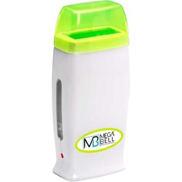 Imagem de Mega Bell, Aquecedora de cera para depilação Roll-on, Cera-Matic Roll-on, Sem refil, Bivolt, Branco com detalhes em verde