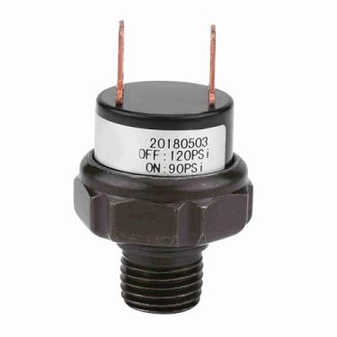 Imagem de Snsowed Interruptor Automático Universal do Compressor de Ar do Carro 12v, Interruptor de Controle de Pressão do Metal de 100% Brandnew (90-120 PSI)