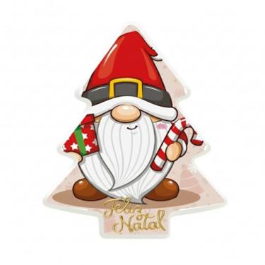 Imagem de Luminária Árvore Natalina com Papai Gnomo Decorativo