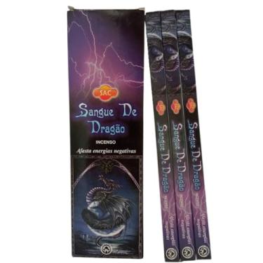 Imagem de Incenso Indiano Sac Sangue De Dragão - Místico e Protetor 3 caixinhas