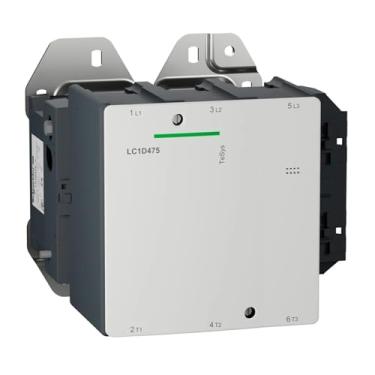 Imagem de LC1D475E7 Contator eletromagnético CA 3P 3NO LC1-D475E7 475A 48V AC Bobina