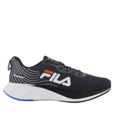 Imagem de Tênis Fila Racer Curve 2 Preto e Laranja 38