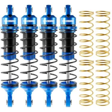Imagem de OGRC 92mm Shock Absorber with Progressive Springs for 1/16 Traxxas Mini Maxx XRT 1/10 TRX4 SCX10 (Blue)