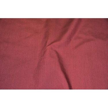 Imagem de Tecido de linho de mistura de algodão premium de 152 cm de largura da The Yard (Borgonha)
