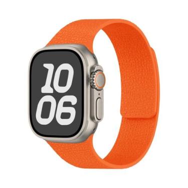 Imagem de Pulseira Magnética De Silicone De 45mm 44mm 40mm 46mm 41mm 42mm 38mm P