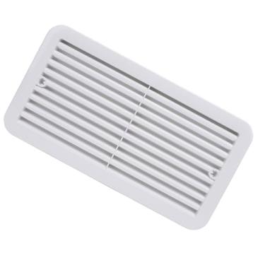 Imagem de RiToEasysports Tampa de Ventilação para RV, Grade de Ventilação Retangular de 13,78 X 7,32 pol. Com Design à Prova d'água para Barco de Reboque Motorhome, Grade de Lateral de Plástico ABS Premium