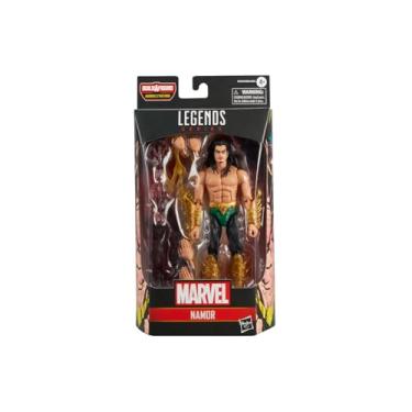 Imagem de Boneco Marvel Legends Series - Figura 15 cm com Acessórios - Namor - F9018 - Hasbro