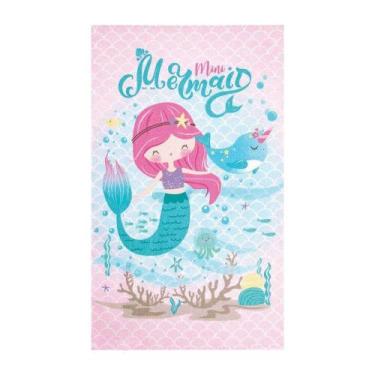 Imagem de Toalha de Banho Infantil Felpuda 100% Algodão - Dohler - DOHLER S.A., 