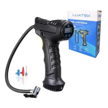 Imagem de Compressor de Ar Portátil Digital, 150 psi, 0.163 hp, Recarregável, Sem Fio, Preto, 12V, para Pneus Veiculares