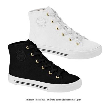 Imagem de Tênis Cano Alto Moleca Feminino-Feminino