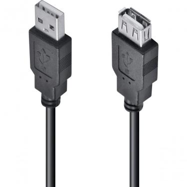 Imagem de Cabo Usb A Macho X Usb A Fêmea 2.0 - 3m Extensor - Uamaf-3 - Pc - 10