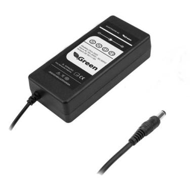 Imagem de Fonte Estabilizada Chaveada 9V 5A Plug P4 5,5X2,1Mm Bivolt - Green