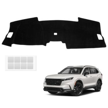 Imagem de FETUSI Capa de painel compatível com Honda CRV CR-V 2023 2024 2025 acessórios capa de painel antiderrapante tapete de painel protetor de para-sol antirreflexo (sem HUD)
