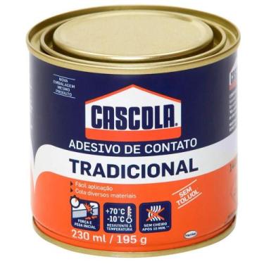 Imagem de Adesivo Contato Cola Cascola Lata 195g Loctite