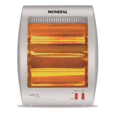 Imagem de Aquecedor De Ambiente Mondial Halógeno A-09 Comfort Air Branco 220V