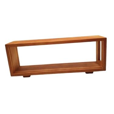 Imagem de XLWLLNJ Moldura de madeira retangular estilo caixa para fotos, ideal para mesas e ambientes internos, perfeita para exibir ingressos, lembranças e artesanato, Colorido