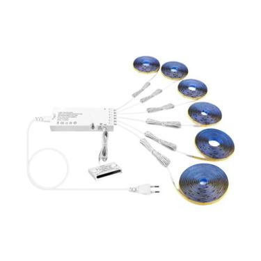 Imagem de Luz LED COB Inteligente 12V Com Sensor De Porta Dupla Para Iluminação 