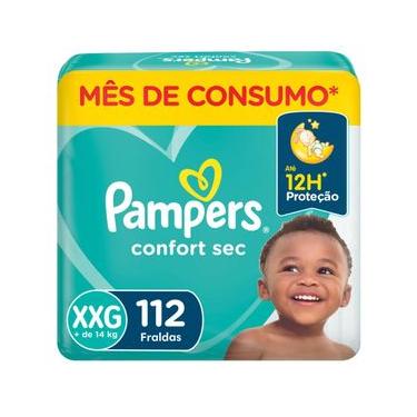 Imagem de Fralda Pampers Confort Sec Jumbo Plus XXG com 112un