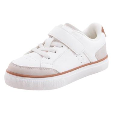 Imagem de State Street Tênis esportivo casual infantil Zander da Payless, Branco (alça), 12.5 Toddler