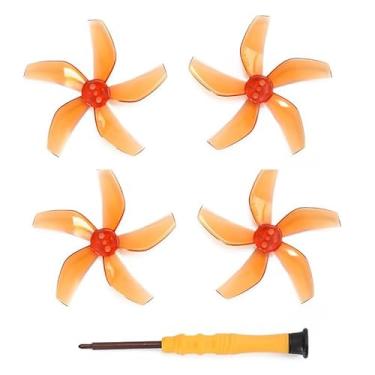Imagem de BTG Colorful Propellers for DJI NEO 2/1 Drone Accessories Replacement Parts Blades Props (Orange)