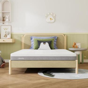 Imagem de Colchão Queen Size, colchão Queen de espuma viscoelástica de 20,32 cm para mais alívio de pressão, colchão médio macio em uma caixa, Bliss