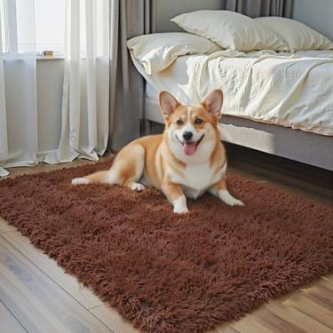 Imagem de Tapetes pequenos para quarto 2 x 3, tapete macio para sala de estar, dormitório, tapetes antiderrapantes para quarto de meninas e meninos, tapete macio para crianças, decoração de casa moderna