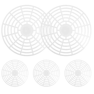 Imagem de LABRIMP 5 peças de vasos de fermentação empurrador de picles prensa de malha reutilizável para uso de bancada de equipamentos de conservas de fermentação