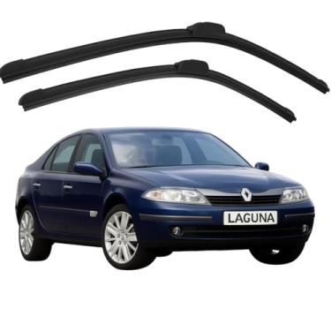 Imagem de TIGER AUTO - JOGO PALHETA PARA PARABRISA DIANTEIRO/TRASEIRO EM SILICONE COMPATIVEL COM LAGUNA/NEVADA 1994>2001