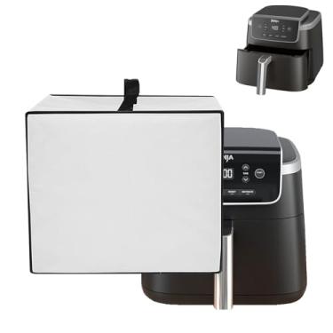 Imagem de CouldyCasi Capa para fritadeira a ar, capa de fritadeira a ar livre, resistente ao calor, resistente ao calor, impermeável, tecido de nylon, proteção contra poeira, compatível com Ninja Air Fryer Pro