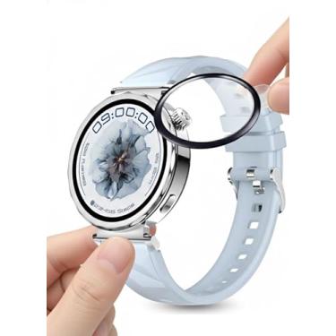 Imagem de Película Ceramica 9D Para Smartwatch Compatível Aurafit Ella 4 AM35 (02)
