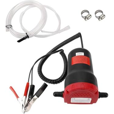 Imagem de Bomba de extração de óleo YaeTek 12V 60W, extrator de bomba de troca de óleo, extrator de bomba de fluido a diesel, óleo de escavação de troca de óleo, bomba de transferência, bomba de transferência de sucção e tubos para uso automotivo, fazenda e marítimo