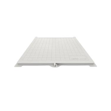 Imagem de Tampão Articulado S Rebaixo Passagem Inspeção Branco 50x50cm