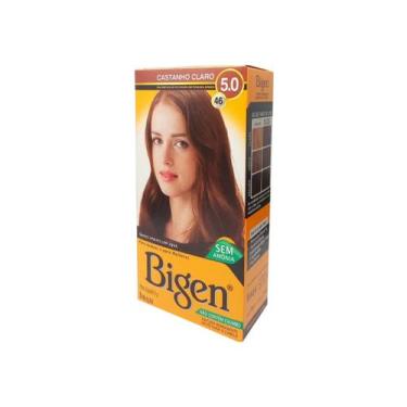 Imagem de Cless tintura bigen 6g sem amonia 5.0 - 46 castanho claro