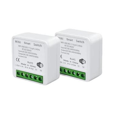 Imagem de Interruptor De Luz LED Inteligente WiFi Tuya RF 433MHz Controle Por Vo