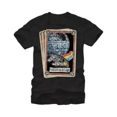 Imagem de Camiseta Masculina De Manga Curta Star Wars, Estilo Sci-Fi Retrô, Embl